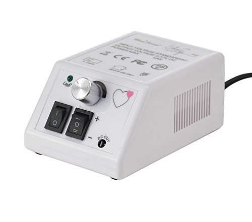 Miss Sweet Electric Nail Drill for Regular Polish Acrylic Nails RPM20000 (White) - Thumbnail 5