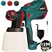 Scuddles Paint Sprayer, 1200 Watt High Power HVLP Home, and Outdoors Includes 5 Nozzle, Lightweight, Easy Spraying and Cleaning