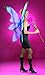 Rubies Women's Fairy Wings Costume Accessory, As Shown, One Size