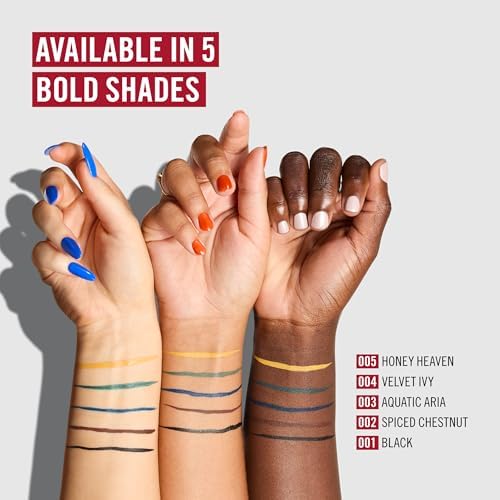 - Eyeliner Wonder'Ink - Waterproof - Longue tenue - Mate - Application facile - Noir ( 01 Black) - 1 ml (0.03 FL OZ)