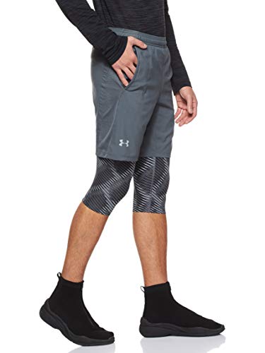 Under Armour Heren Korte Launch Sw Long 2-In-1 Printed - Image 4