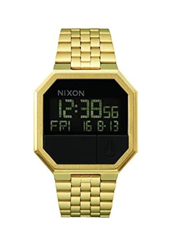 NIXON Re-Run A158 All Gold 30m Water Resistant Men's Digital