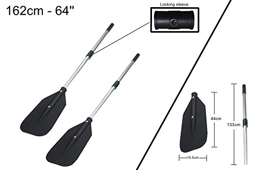 Salter Oars - 64'' locking oars for inflatable boats | 2 pcs set