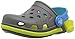 Crocs Kid's Electro III Clog K Shoe, Slate Grey/Tennis Ball Green, 13 M US Little Kid