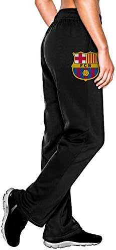 DoDo Women's Barcelona Logo Sweatpants L Black