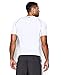 Under Armour Men's UA HeatGear Armour Short Sleeve Compression Shirt XXL White
