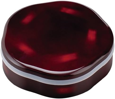 Akebono Fukui large heavy craft plum type hors d'oeuvres [partition] with ZA-1111 (japan import)