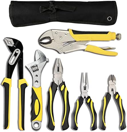 DOWELL 8-Piece Pliers Set – Complete Tool Kit For DIY, Repairs & Home Projects