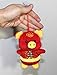 Lucore 5 Inch Red & Gold Brocade Pig Plush Stuffed Animal Toy Decoration - 2019 Chinese New Year Hanging Hog Doll Lucky Charm Ornament