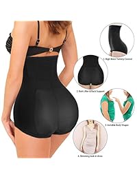 Bragas de control de cintura alta para dama