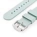 Archer Watch Straps Silicone Quick Release Soft Rubber Replacement Watch Bands for Men and Women (Powder Blue, 18mm)