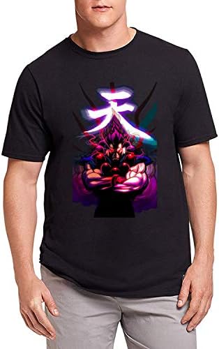 HAIKOUCOME Men's Akuma Art Logo Short Sleeve T-Shirt