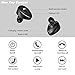 Wireless Earbuds Lermom Bluetooth Headphones Dual Stereo Sound Earphones Mini Headset with Charging Storage Case and Built-in Mic for iPhone iPad and Most Android Phones