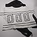 Girls' Summer Fashion Clothing Set Short-Sleeve Top and Black Pants, Multicolored, 6-7 Years/Tag 130
