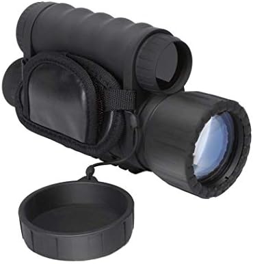 Hao HD Digital Night Vision Scope, Night Vision Scope With 5MP 6x50 HD Night Binoculars Hunting Camera, WG-50 Infrared Digital LCD Monocular 350m Range Night Vision Video Photo Recorder, Black