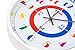 45MinST Teaching Clock, Silent Movement, Educational Clock, Makes Boy/Girl Learning Time Faster and Fun. Boy/Girl Clock Perfect for Parents and Teachers, Decorate Boy/Girl Bedroom or Classroom(White)