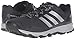 adidas Men's Duramo 7 m Trail Runner, Black/Metallic/Silver/Light Onix, 11 M US