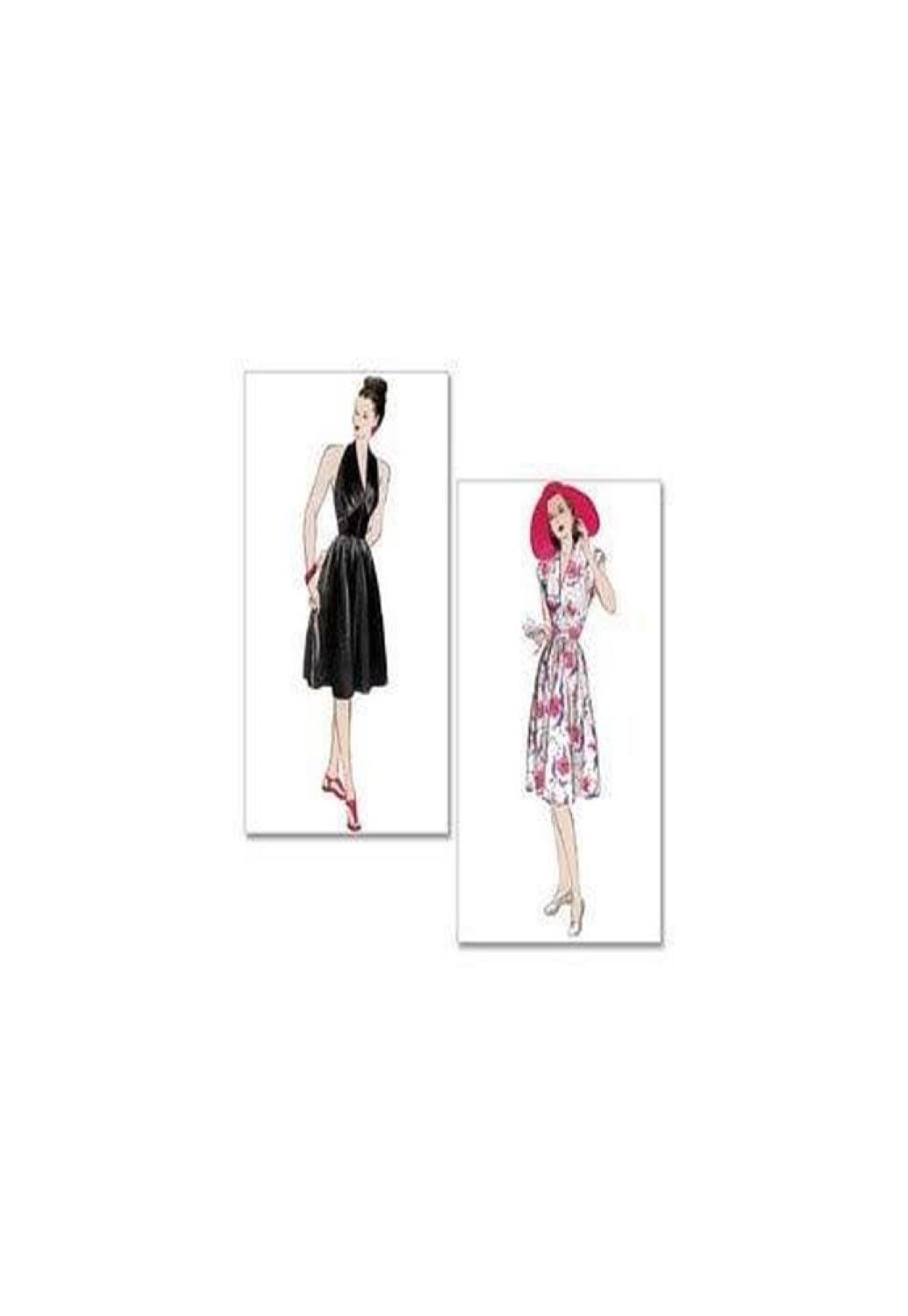 Butterick Patterns B5209 Size EE 14-16-18-20 Misses Dress, Pack of 1, White