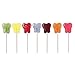 Dr. John's Inspired Sweets Classic Fruits Collection Sugar Free Tooth Shaped Lollipops (1 Lb)