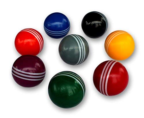 8-Player Deluxe Amish-Crafted Croquet Game Set with Carry Bag (Four 33" Mallets/Four 29" Mallets) - Thumbnail 2