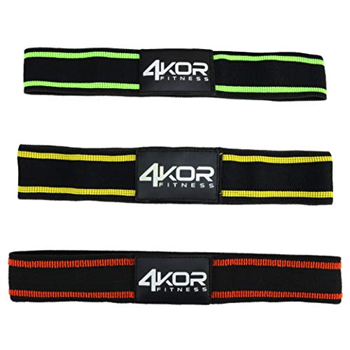 4KOR-Fitness-Resistance-Loop-Band-Set-Perfect-for-Crossfit-Yoga-Physical-Therapy-and-Booty-Building