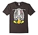 Halloween Tacos Beer Skeleton Ribcage Funny T-Shirt