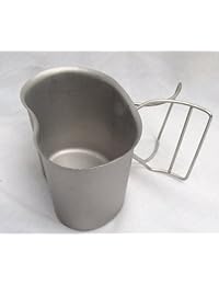 USGI Acero Inoxidable Canteen Copa Genuine Cuestió