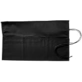 Winco Server Waist Apron, 3 Pocket, Black