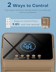 COOLECH Personal Air Conditioner w/Remote & LED