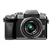 Panasonic LUMIX G7 Mirrorless Digital Camera with 14-42mm Lens (Silver) & 32GB Compact Microphone Bundlethumb 1