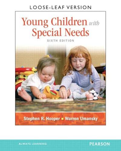 Young Children W/Special Needs (Loose)