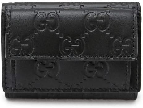 Amazon グッチ Gucci 折財布 Cwc1r 1000 レディース メンズ 財布 三つ折り財布 ミニ財布 コンパクト財布 レザー ブラック 黒 Avel 並行輸入品 Gucci グッチ 財布