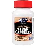 Premier Value Fiber Laxative Capsules - 160ct