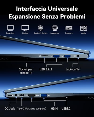 ACEMAGIC 2026 New Laptop Notebook Processor i5-12600H, 12 Cores, Up to 4.5 Ghz,15.6 Inch 1080 FHD,16 GB RAM DDR4,512GB SSD,Laptop PC Wifi 6,HDMI,Typo C,Privacy Cam,USB3.2