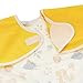 Hi Sprout Infant Toddler Baby Waterproof Sleeved Bib, Bib with Sleeves&Pocket, 6-24 Months (Lovely Squirrel)