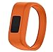 ANCOOL Compatible with Vivofit JR Bands, Soft Kids Wristbands Replacement for Vivofit JR/Vivofit JR2/Vivofit 3 Tracker (Orange, Small)