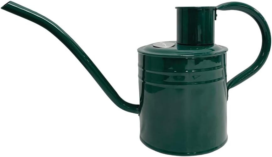 Kent & Stowe 1L Indoor Watering Can Forest Green Galvanised Steel