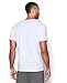 Under Armour Men's Charged Cotton T-Shirt, White/Graphite, Large