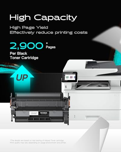 iNKPAD 149A W1490A Toner Cartridge (with Chip) Replacement for HP 149X 149A W1490A W1490X Toner Compatible for LaserJet Pro MFP 4102DW 4102FDN 4102FDW 4002DW 4002DN 4002D Printer (2 Black)
