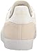 adidas Originals Women's Shoes | Gazelle Sneakers, White/White/Metallic Gold, (7.5 M US)