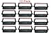 12 PACK SP-700 Ribbon Ink Cartridge Quality BLACK and RED Compatible with STAR Printer RC-700BR, SP700, 712, 742 primary
