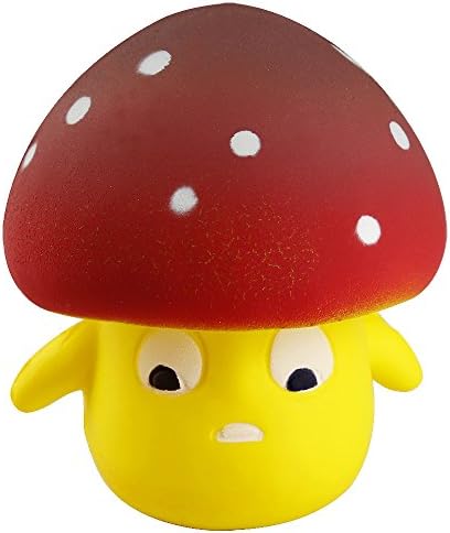 OPount 1 Pieces Kawaii Squishy Slow Rising squishy Charm Scented Soft Mushroom Toy for Kids or Release Stress