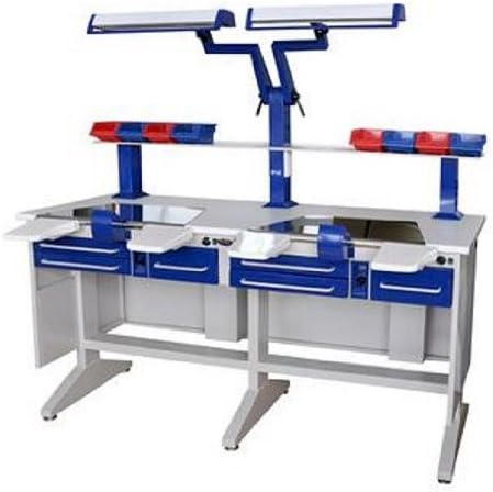 Dental Lab Double Person Workstation With Double Vacuum BRAND NEW
