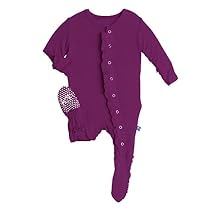 Kickee Pants Ruffle Footie, Melody, Newborn