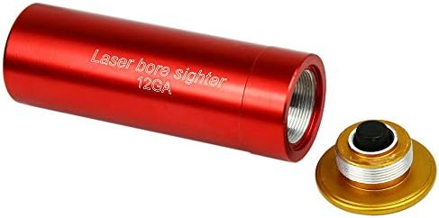 12 Gauge Laser Bore Sight Cartridge Red Dot Laser Sighter Sighting Bore Sight for Hunting Shooting Outdoor