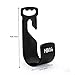 HBlife Garden Hose Hanger, Durable Wall Mount Hose Holder Rust-Free Hook Fit to 25ft 50ft 75ft 100ft 150ft Water Hose (Black)