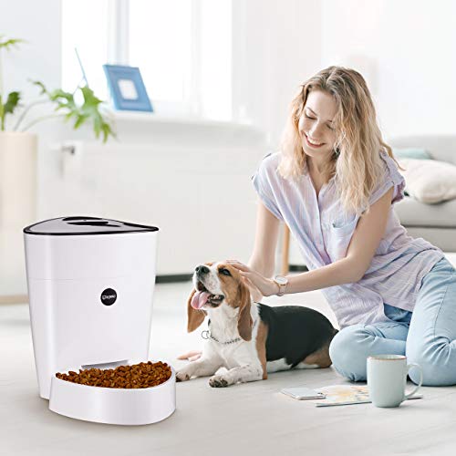 isYoung Automatic Cat Feeder, 4L Smart Pet Feeder for Cat & Dog 6