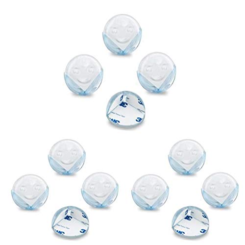 Corner Cover Table Corner Edge Corner Guards High Resistant Adhesive Gel Best Baby Proof Corner Guards Stop Child Head Injuries Tables, Furniture & Sharp Corners Baby Proofing Corner Protectors 12 Pcs