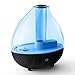 Ultrasonic Cool Mist Humidifier, DONGSHEN 1.7L Capacity Diffuser Humidifier , Portable Personal Humidifier Max 12 Hours , Automatically Shut-off , 7 Colors Changeable LED Light