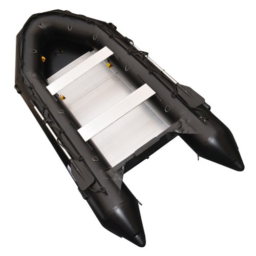 BRIS 1.2mm PVC 12.5 ft Inflatable Boat Inflatable Fish Hunter & Person